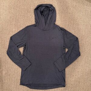 Nike Dri-Fit hoodie, youth large, dark gray